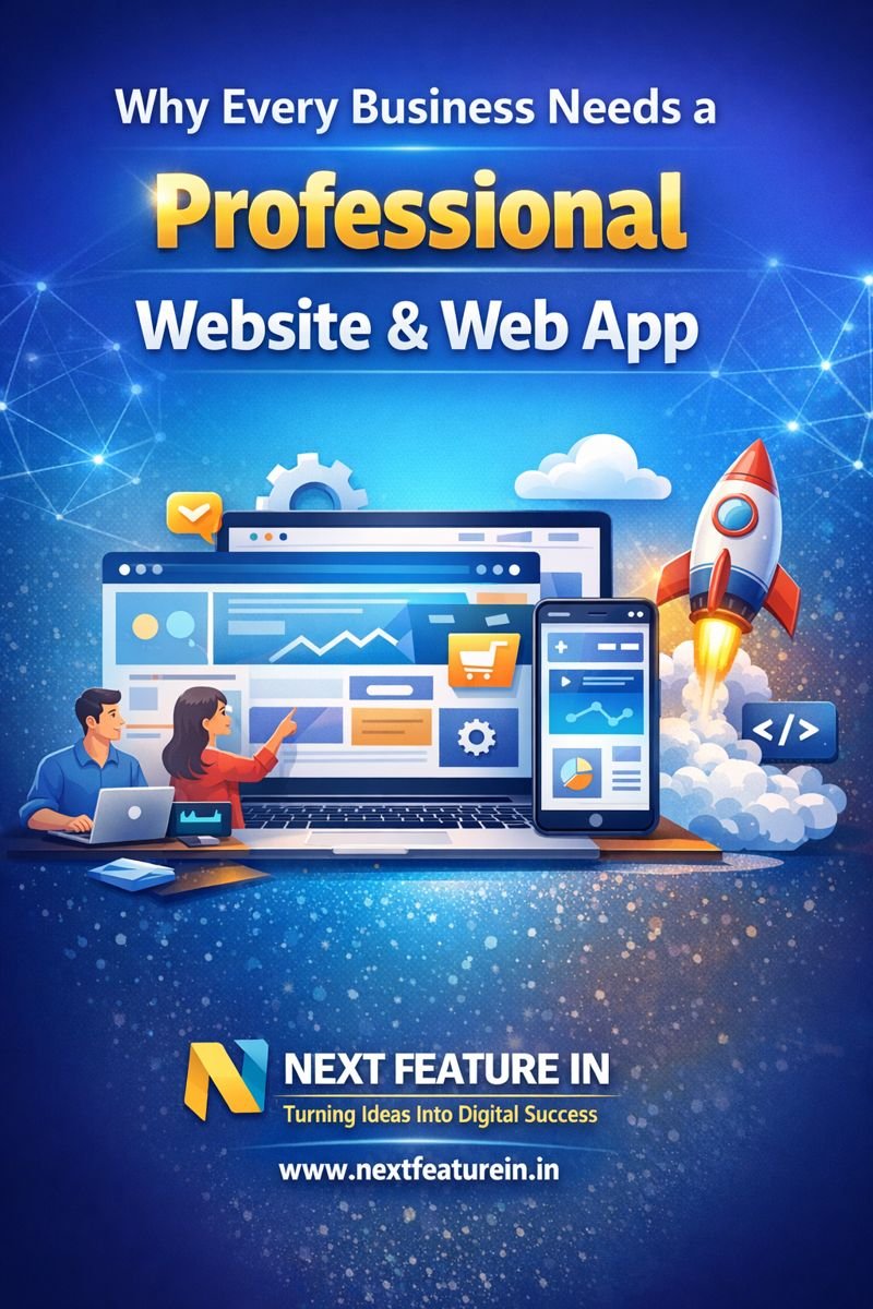 Why Every Business Needs a Professional Website &amp; Web App in 2025-26